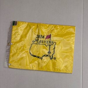 2014 Authentic Masters tournament golf pin flag